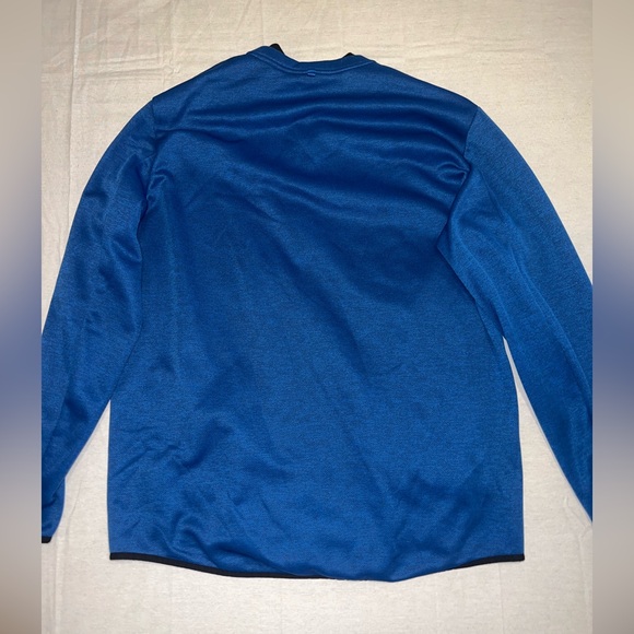 Nike Golf Men's Blue Lightweight Dri-FIT Pullover for Spring - Picture 3 of 3